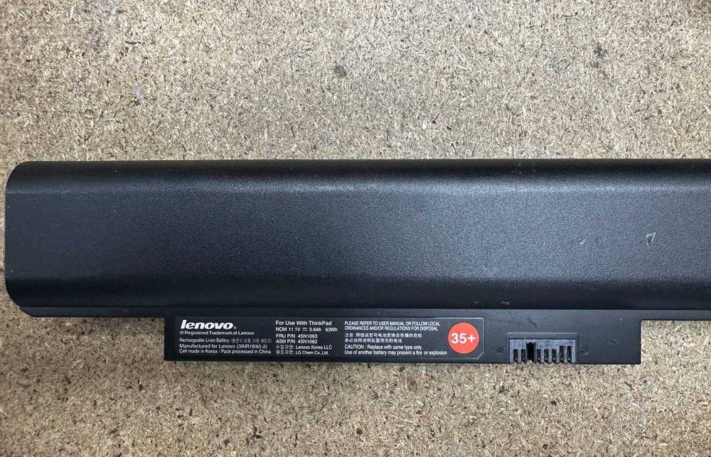 Оригінальна Батарея Lenovo ThinkPad 35+ | 45N1056 63Wh X121e X130e X131e X140e