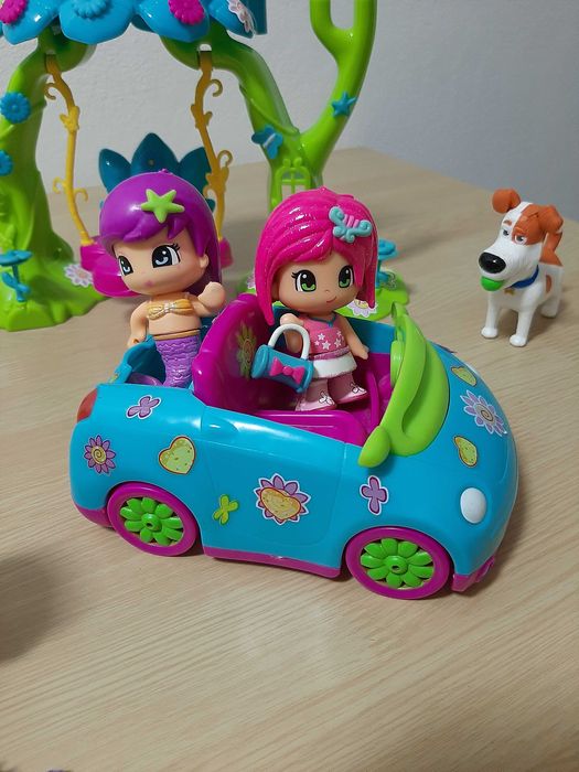 Pinipons c/conjunto Baloiço Árvore, Carro e outros Acessórios