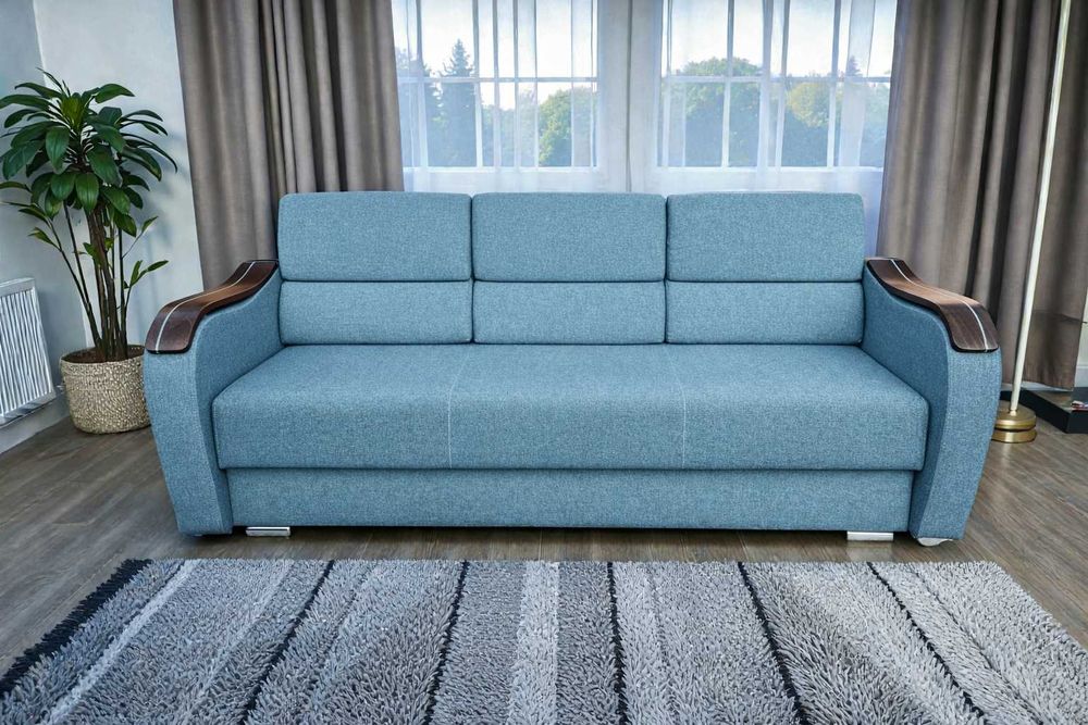 Kanapa EUROPA Wersalka Sofa Łóżko z funkcją spania i pojemnikiem BONEL