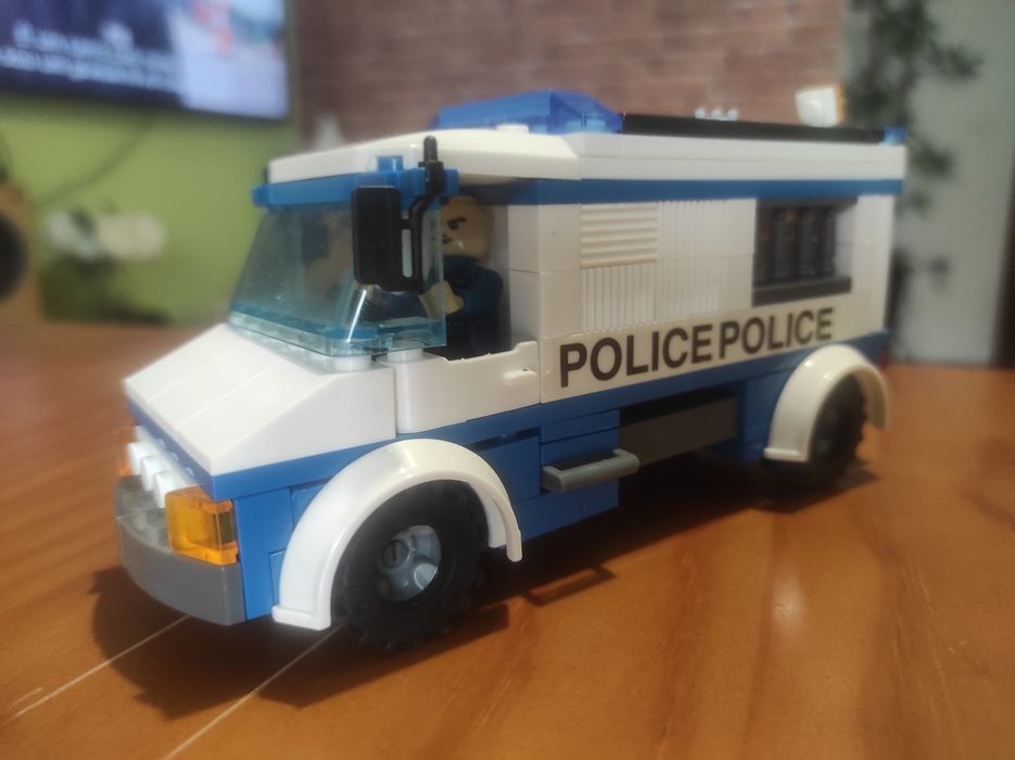 Carro polícia da lego