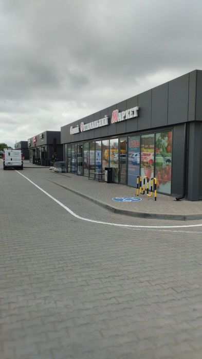 Готовий діючий бізнес Комерційне приміщення м.Новая Одеса ФАСАД траси