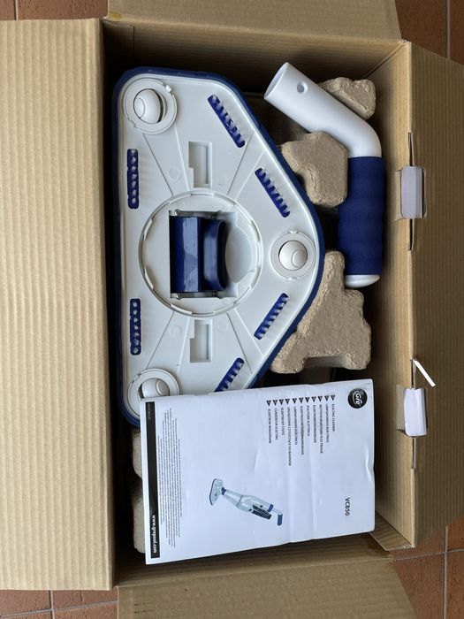 Aspirador eletrico a bateria para piscinas ou spas marca Gre electric vac plus(novo na caixa)