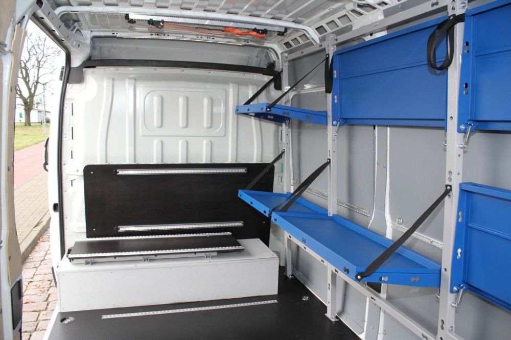 Zabudowa KURIERSKA busa kurier półki podłoga boki WSZYSTKIE AUTA