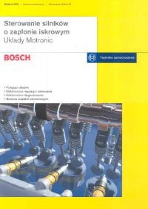 Bosch. Sterowanie silników o zapłonie iskrowym Wydawnictwa