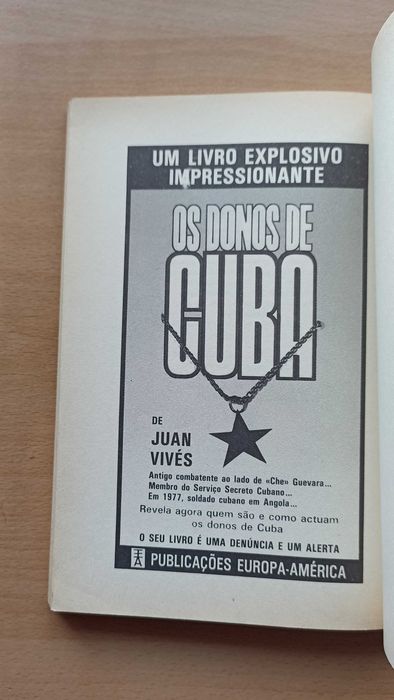 Livro "Carta a Fidel Castro 1984" de Arrabal