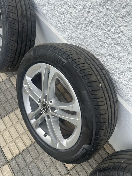 Jantes 17” 5x112 ET44 Mercedes com pneus