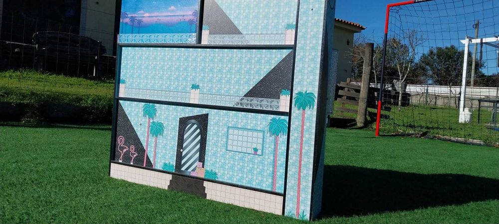 Ambulância e Casa da LOL