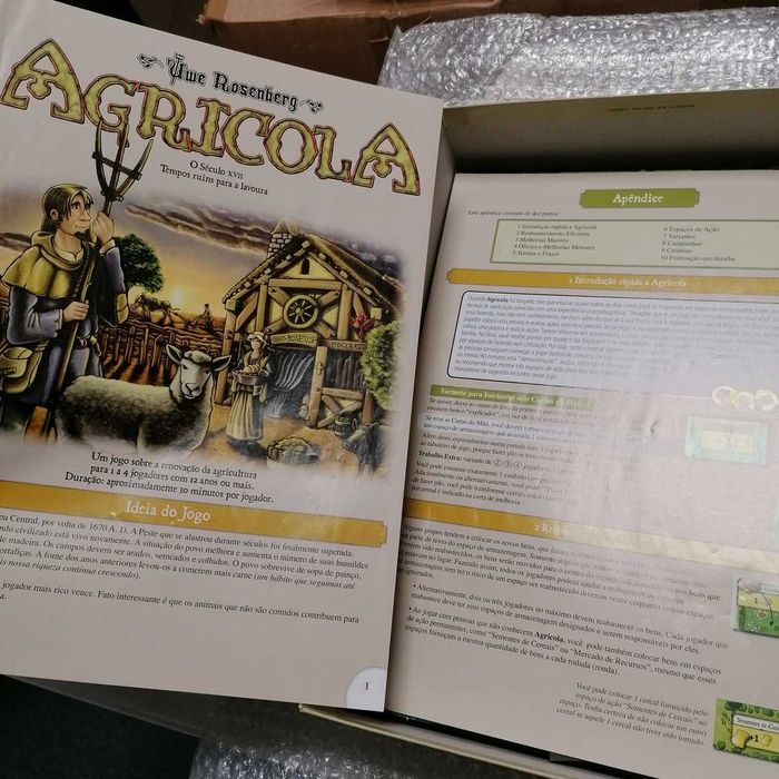 Agricola - jogo de tabuleiro