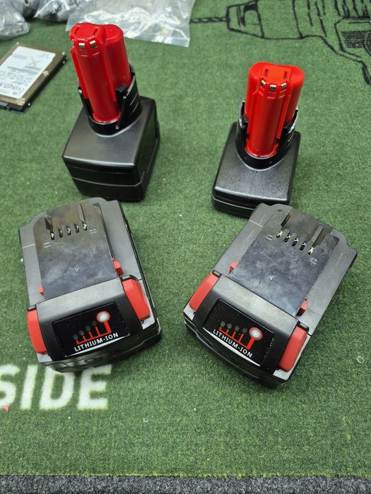 Baterie milwaukee m18 5ah m12 6ah 9ah