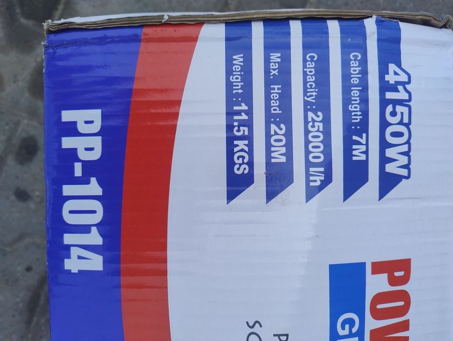 Pompa do wody Brudnej Czystej Szamba 4150W