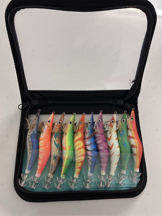 Pesca de chocos e polvos