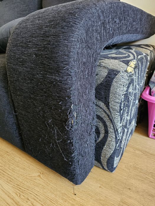 Sofa 2 +2 preto para doar