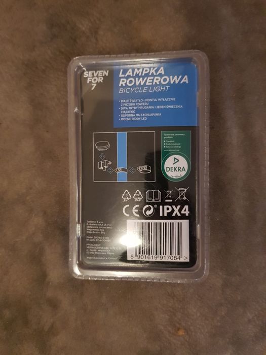 Lampka rowerowa przednia