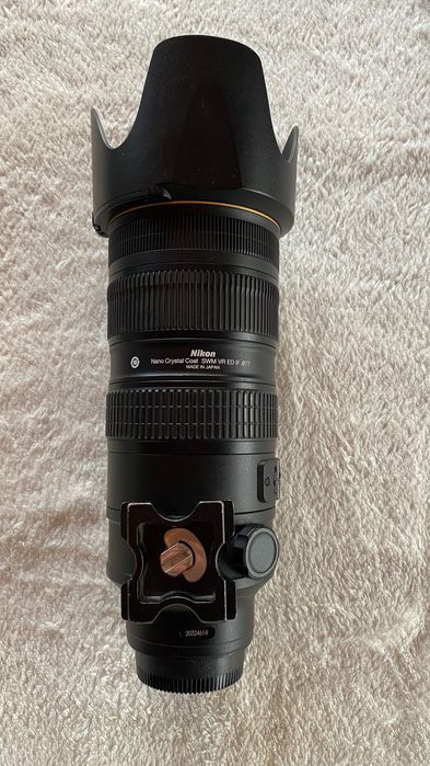 Zestaw foto Nikon D610, Nikkor 70-200mm 2.8, 50mm 1.4, 18-35mm i inne