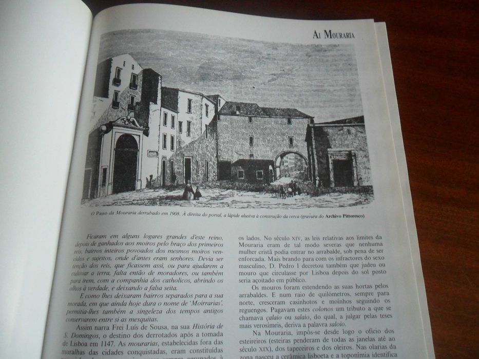 "Lisboa Desaparecida" de Marina Tavares Dias - 8ª Edição de 1995
