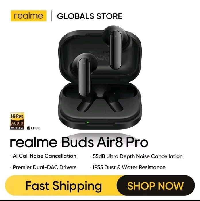 Наушники Realme Buds air 8 pro