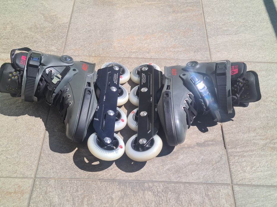 Rollerblade next 90 trinity - jak nowe - 3h jazdy