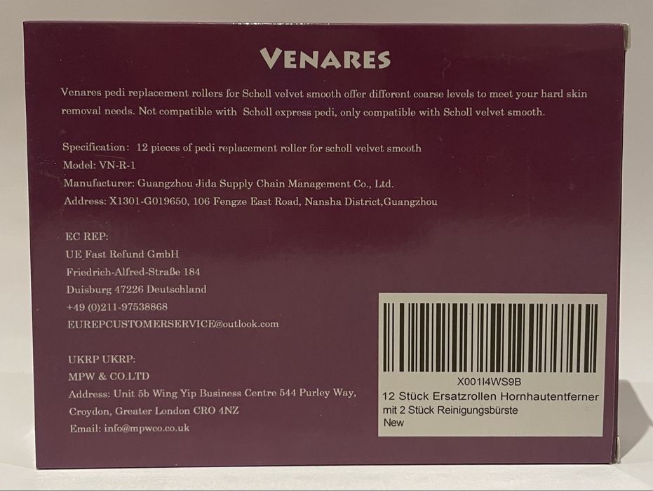 Pilniki Wałki do Stóp