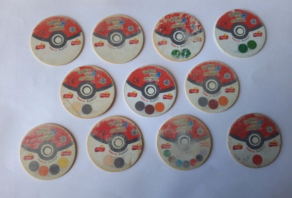 Tazos pokemon attack / ataque 1 de Portugal - venda à unidade