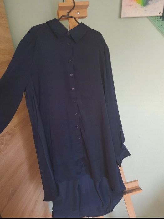 Granatowa koszula 34 nowa