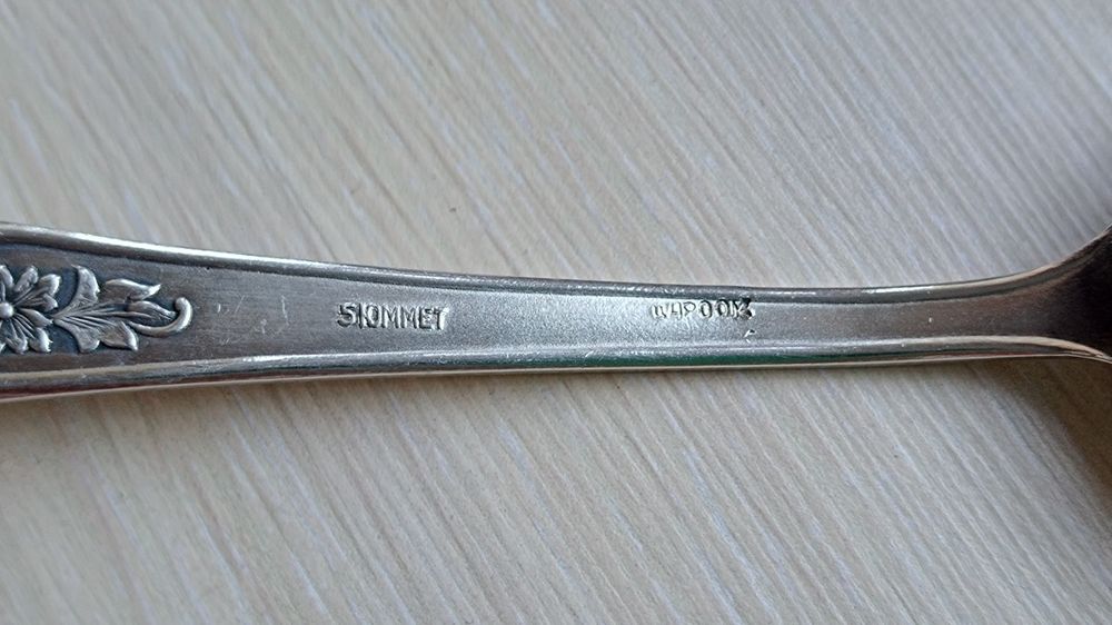 Komplet łyżek posrebrzane obiadowe. ZSRR. Vintage. 1708.