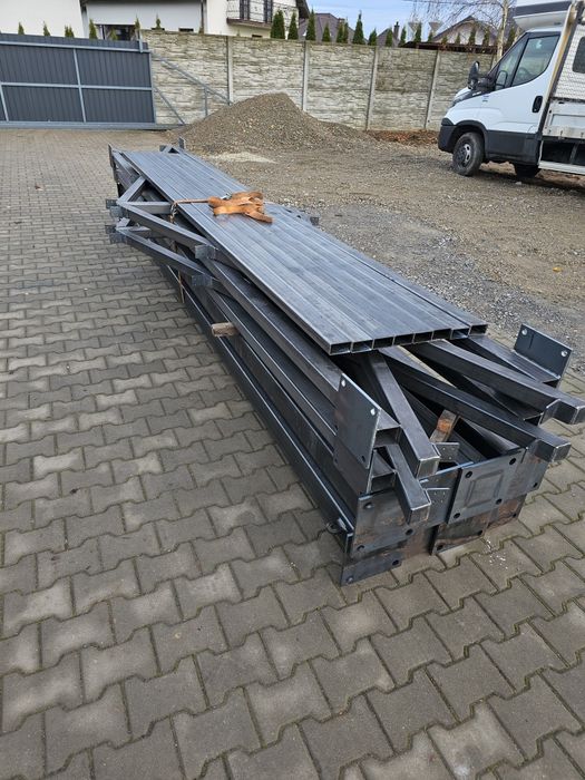 Konstrukcja garaż hala magazyn 6x8x3.5 komplet