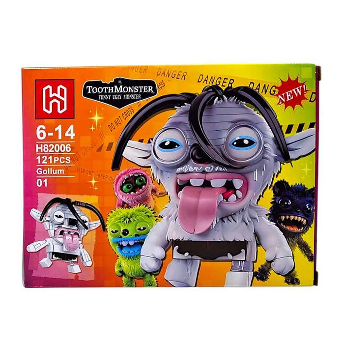 コン・ユ MONSTER VOL.1〜4セット НОВИНКА! Лего Фуглер, набор 4в1, 4 персонажа, 486 деталей Lego