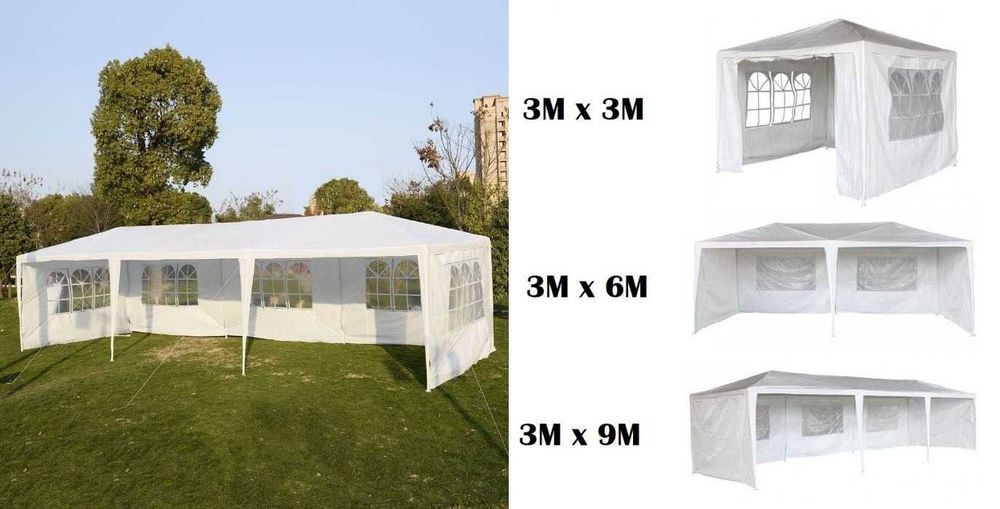 (NOVO) Tendas Jardim 3x3 3x6 3x9 • Festa Eventos Exterior C/ Laterais