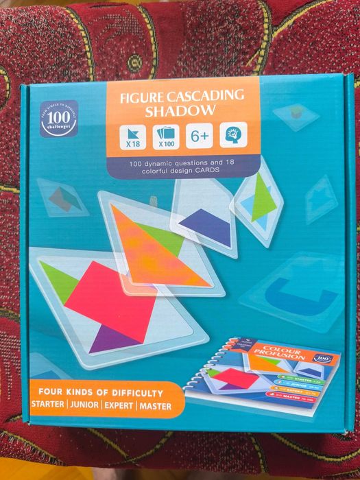 Логічна гра-головоломка - Кольоровий код "Figure cascading shadow"