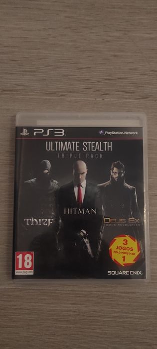 Triple pack hitman thief Deus ex machina ps3