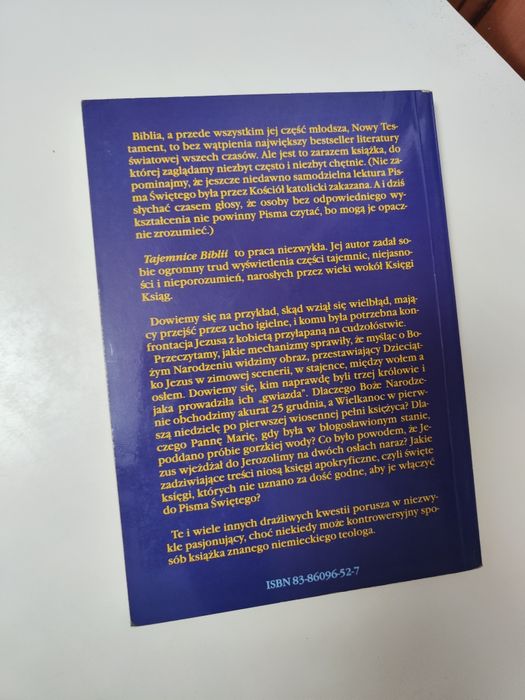 Tajemnice Biblii - Walter-Jorg Langbein "