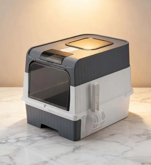 Продам туалет закритого типу для котів новий.