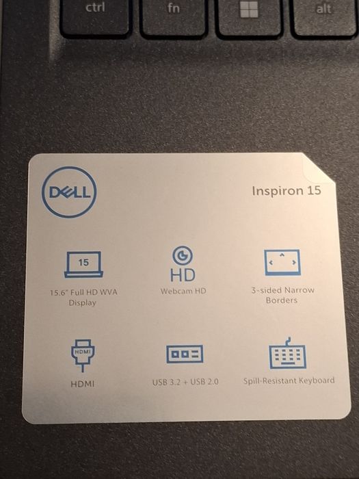 Nowy laptop Dell Inspiron 3530