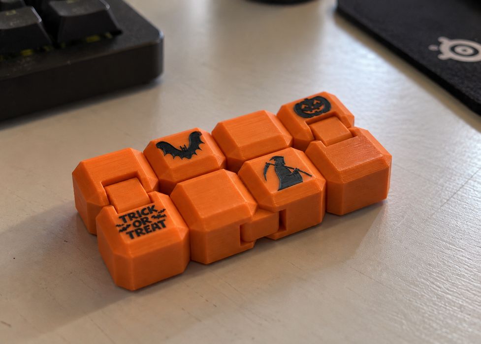 Cubo de Halloween para brincar
