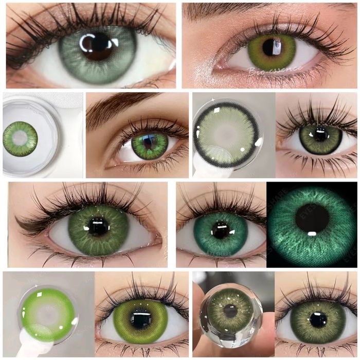 Цветные контактные линзы, кольорові лінзи 350грн за 2шт комплект