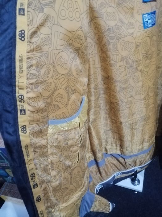 686 x New Era Kurtka Snowboardowa Narciarska L  i Spodnie XXL Snowboar