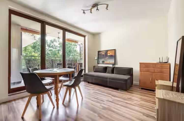 REZERWACJA 2 pokoje Mehoffera 47m2+4,60m2loggia+msc park.