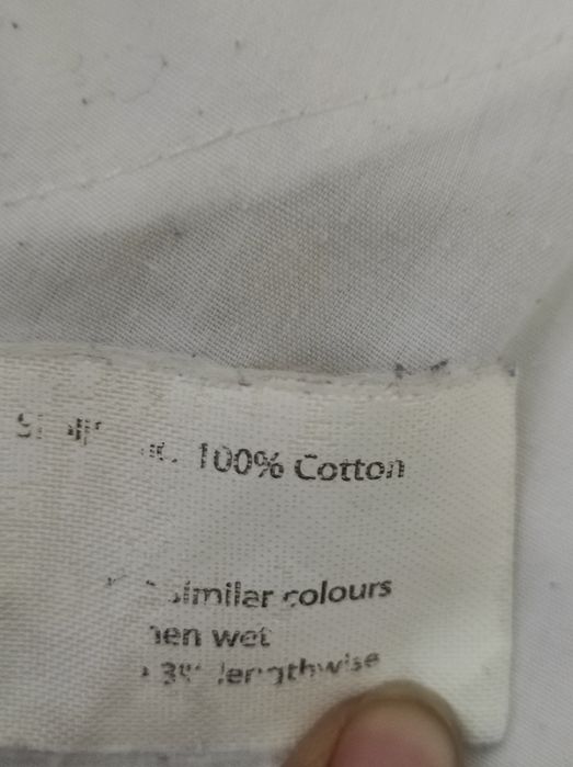 Spodnie białe bawełna Capri vintage