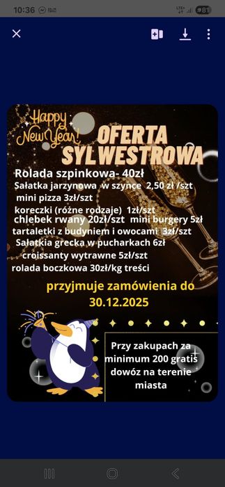 Przystawki na Sylwestra 2025