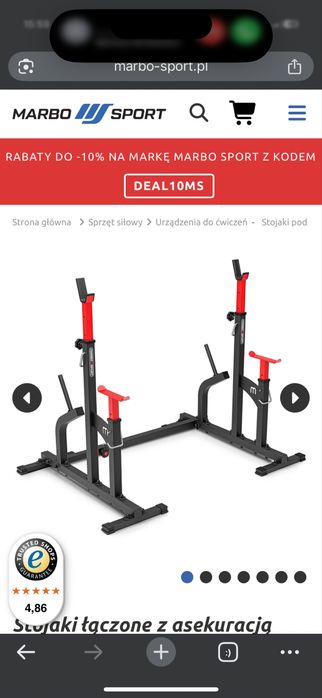 Stojak pod sztange Marbo MS-S104