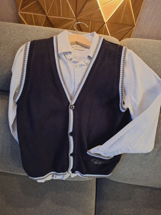 Elegancki zestaw ubranek chłopięcych r. 140 (nr 43)