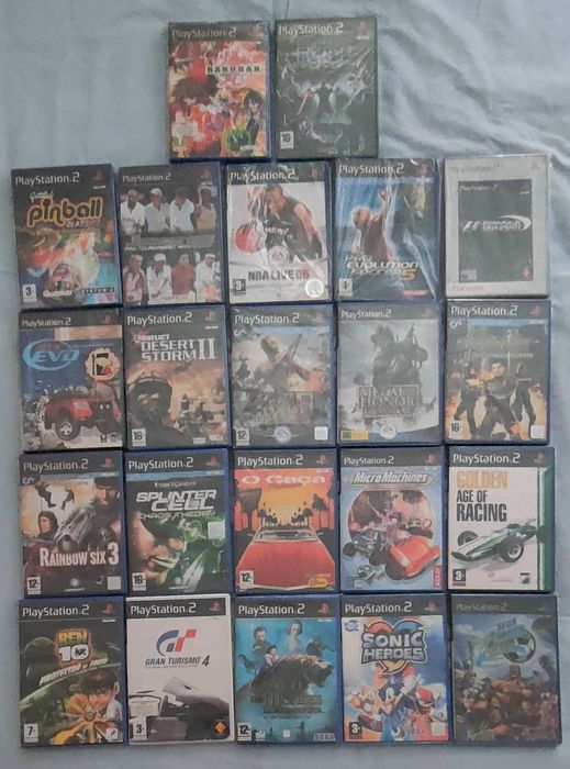 Jogos - Games - PlayStation 2 , 3 e 4