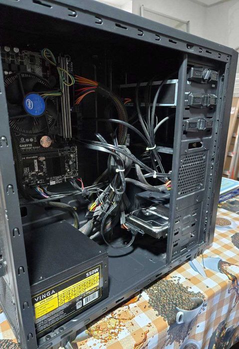 ПК Домашній, для роботи intel i5-7600, RAM 8 GB DDR4, 550 W