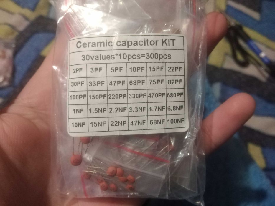 Акція!Набір конденсаторів 600 штук