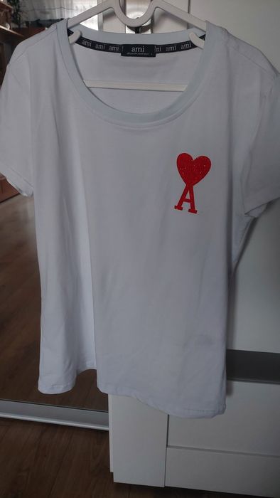 Koszulka nowa Ami biala L / XL