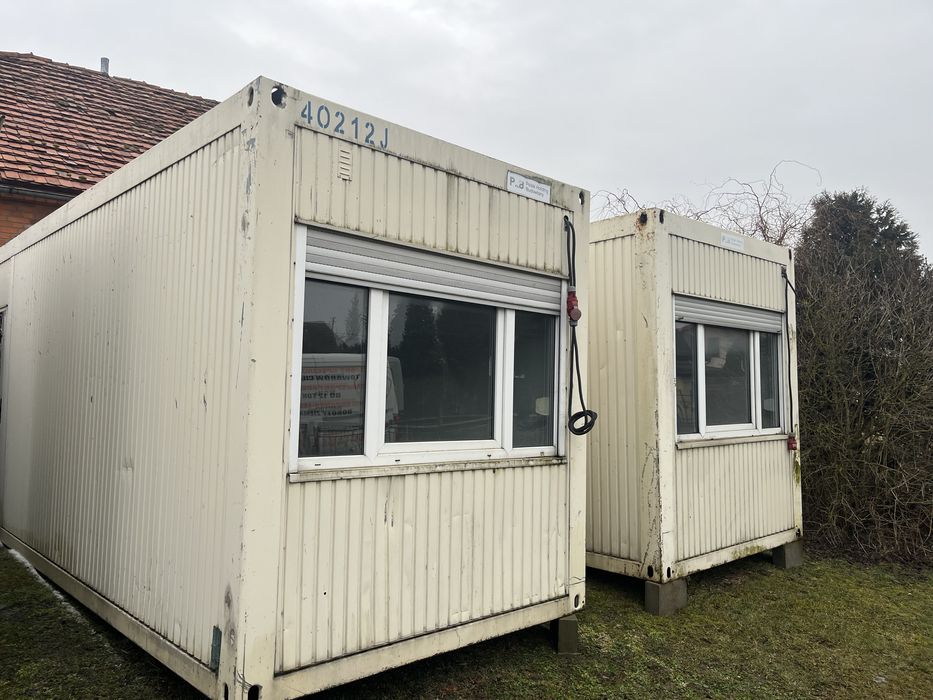 Kontenery socjalny, biurowy, magazynowy, budowlany