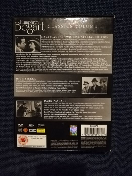 Coleção Humphrey Bogart em dvd - Ed. Especial (portes grátis)