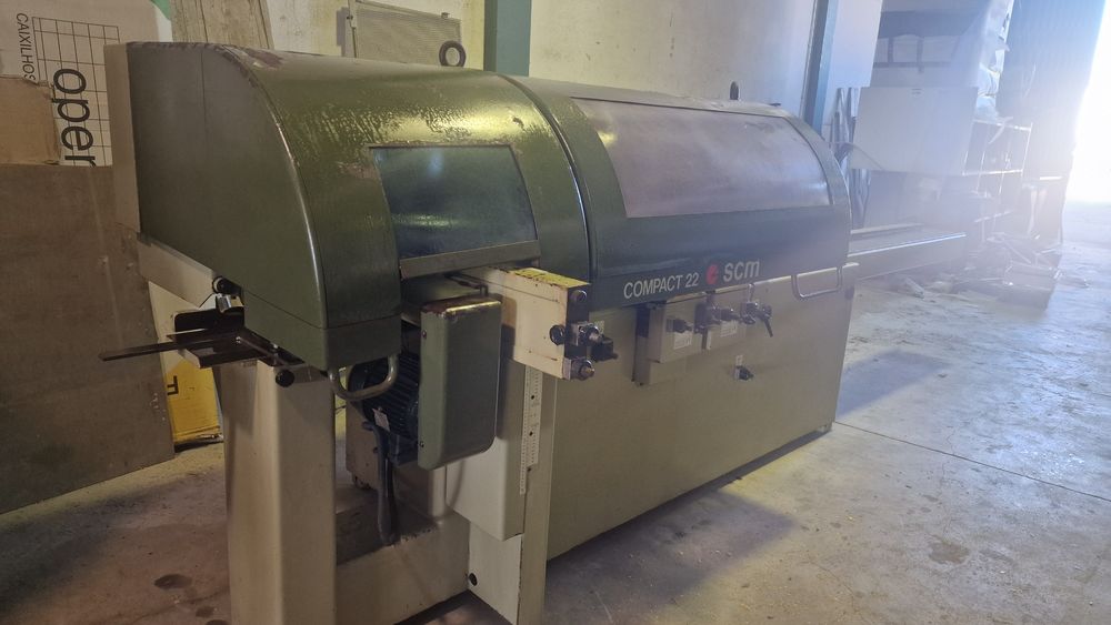 Molduradora scm 5 arvores 230 maquinas de carpintaria