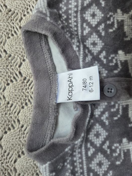 Świąteczny komplet niemowlęcy Kappahl r.74-80