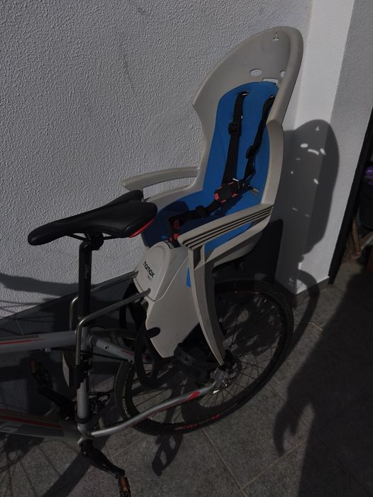 Cadeirinha de criança para bicicleta